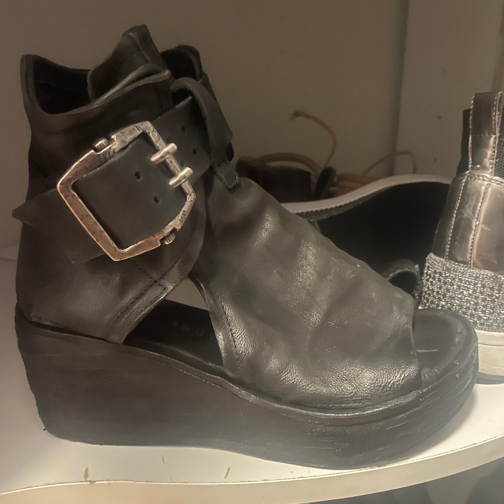 A.S. 98 Hardly worn Black boots